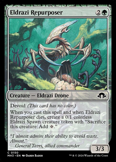 Eldrazi Repurposer (150) [Modern Horizons 3]