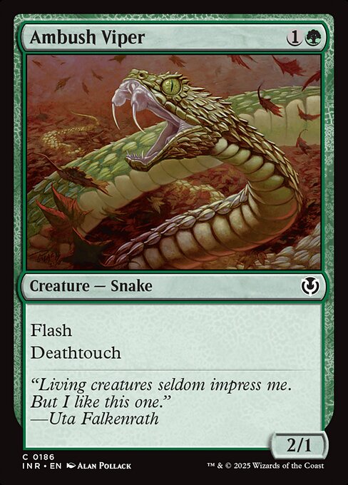 Ambush Viper (186) [Innistrad Remastered]