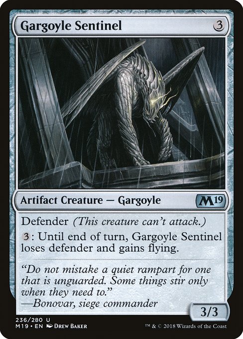 Gargoyle Sentinel (236) [Core Set 2019]