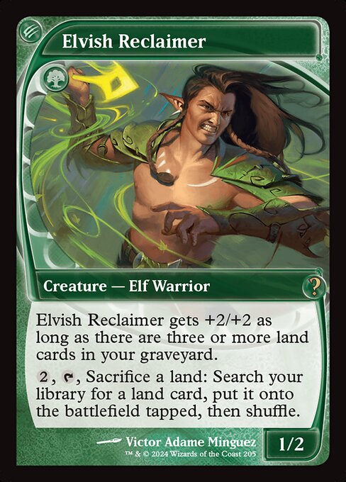Elvish Reclaimer (205) [Mystery Booster 2]