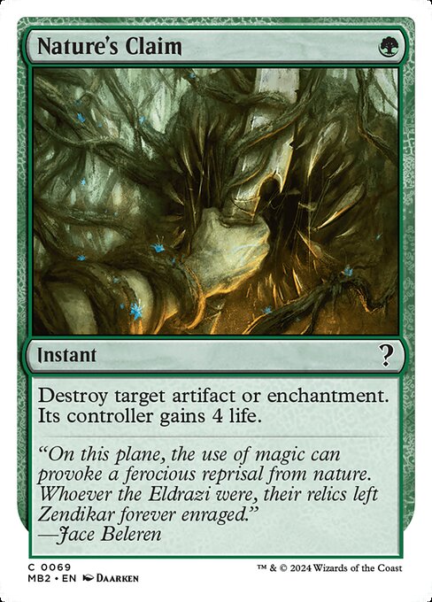 Nature's Claim (69) [Mystery Booster 2]