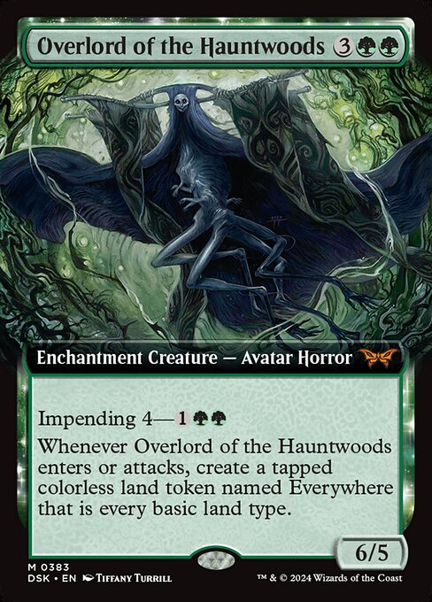 Overlord of the Hauntwoods (383) [Duskmourn: House of Horror]
