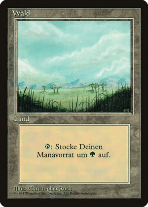 Forest (306a) [Foreign Black Border]