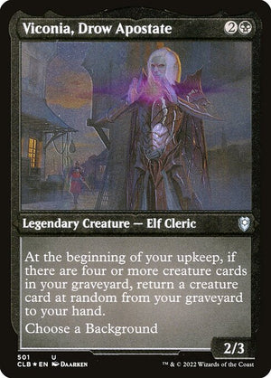Viconia, Drow Apostate (501) [Commander Legends: Battle for Baldur's Gate]