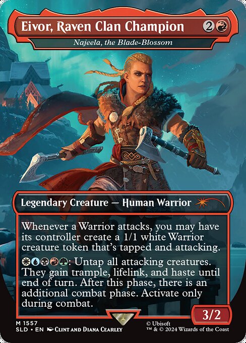 Najeela, the Blade-Blossom (1557) [Secret Lair Drop]