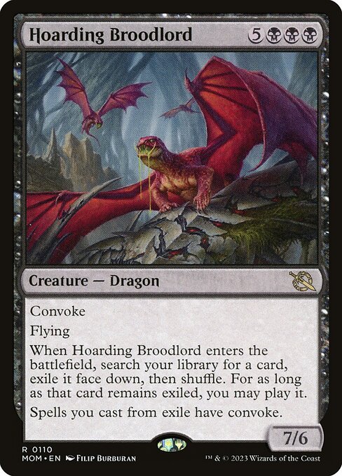 Hoarding Broodlord (110) [March of the Machine]