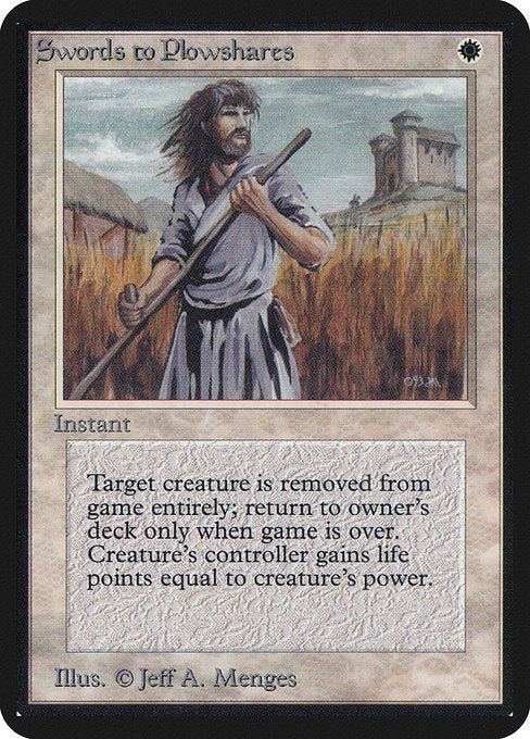 Swords to Plowshares (40) [Limited Edition Alpha]