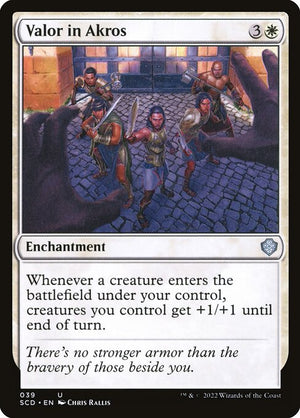 Valor in Akros (39) [Starter Commander Decks]