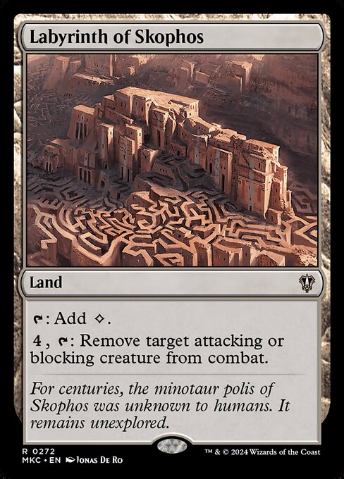 Labyrinth of Skophos (272) [Murders at Karlov Manor Commander]