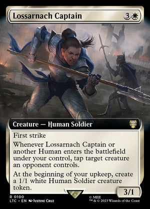 Lossarnach Captain (100) [Tales of Middle-earth Commander] [Extended Art]