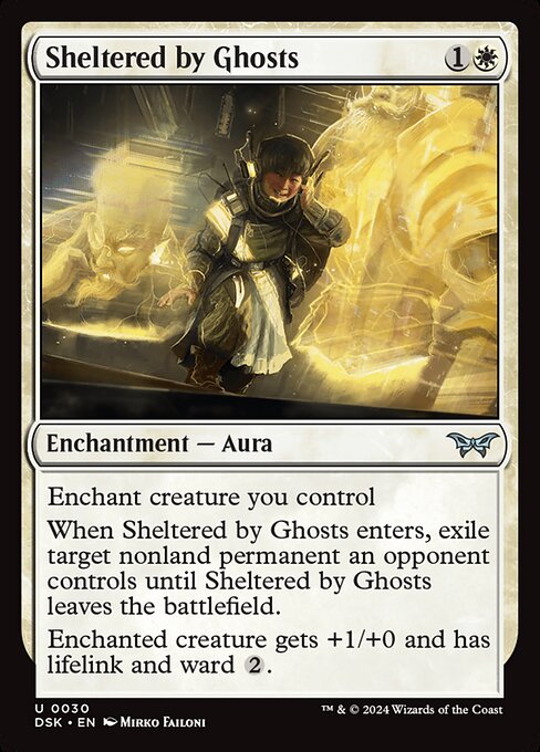 Sheltered by Ghosts (30) [Duskmourn: House of Horror]