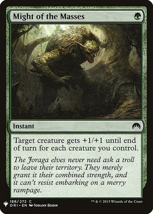 Might of the Masses (ORI-188) [The List]