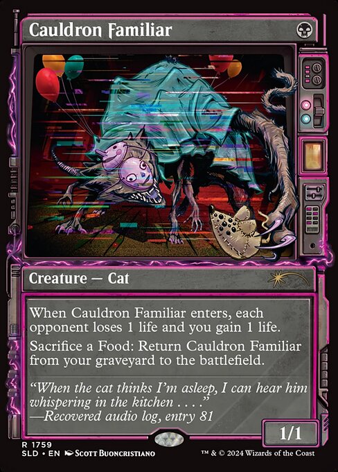 Cauldron Familiar (1759) [Secret Lair Drop]