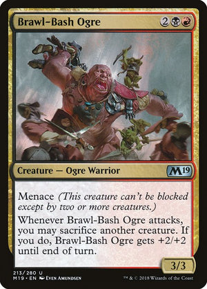 Brawl-Bash Ogre (213) [Core Set 2019]