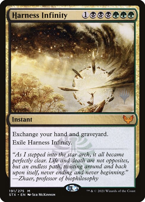 Harness Infinity (191p) [Strixhaven: School of Mages Promos]