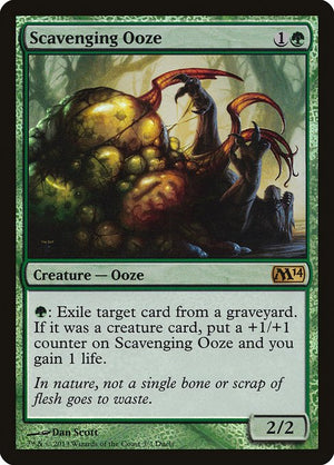 Scavenging Ooze (3) [Duels of the Planeswalkers 2014 Promos]