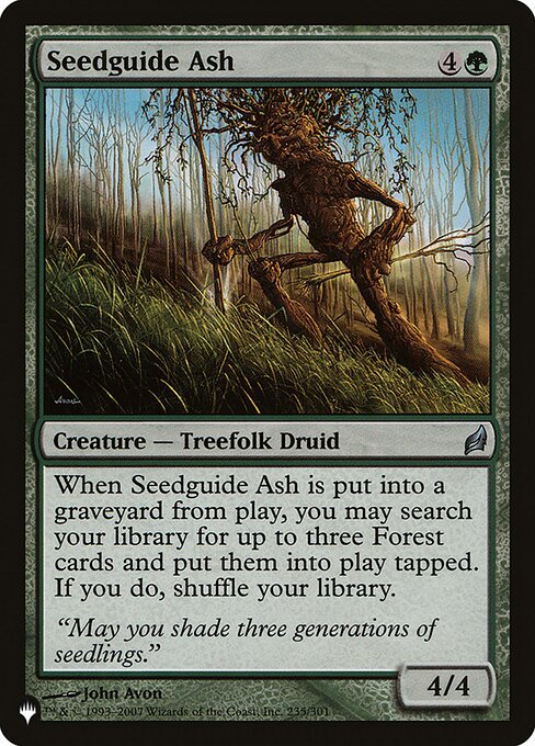 Seedguide Ash (LRW-235) [The List]
