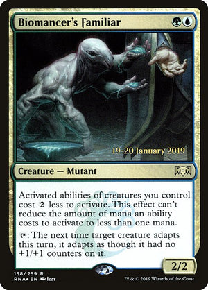 Biomancer's Familiar (158s) [Ravnica Allegiance Promos]
