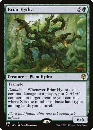 Briar Hydra (286) [Dominaria United]