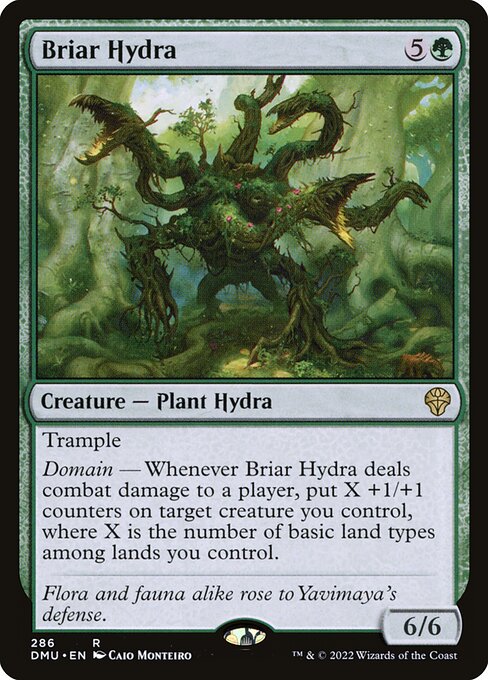 Briar Hydra (286) [Dominaria United]