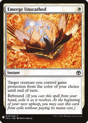 Emerge Unscathed (IMA-19) [The List]