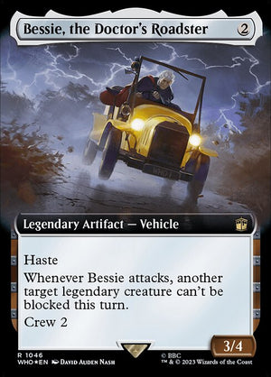 Bessie, the Doctor's Roadster (1046) [Doctor Who] [Extended Art]