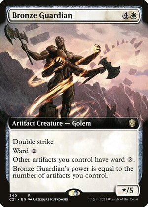 Bronze Guardian (340) [Commander 2021] [Extended Art]