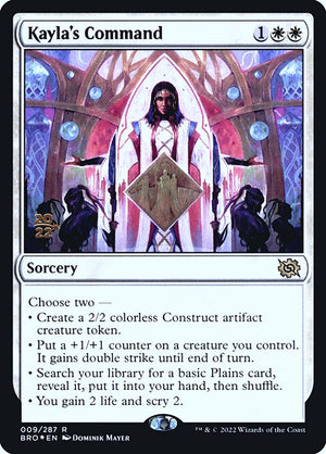 Kayla's Command (9s) [The Brothers' War Promos]