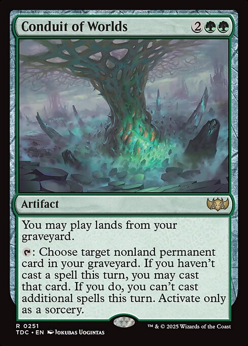 Conduit of Worlds (251) [Tarkir: Dragonstorm Commander]