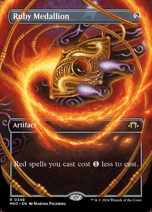Ruby Medallion (348) [Modern Horizons 3]