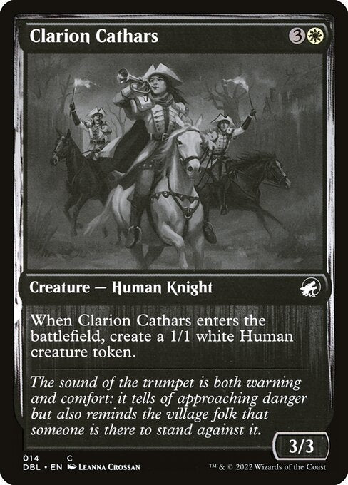 Clarion Cathars (14) [Innistrad: Double Feature]