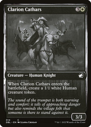 Clarion Cathars (14) [Innistrad: Double Feature]