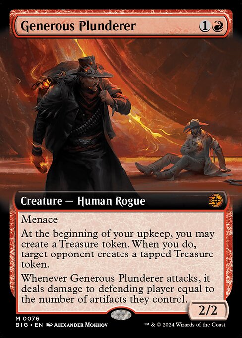 Generous Plunderer (76) [The Big Score]