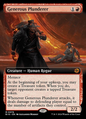 Generous Plunderer (76) [The Big Score]