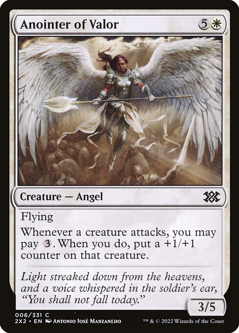 Anointer of Valor (6) [Double Masters 2022]