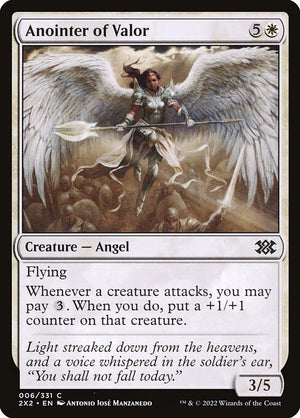 Anointer of Valor (6) [Double Masters 2022]