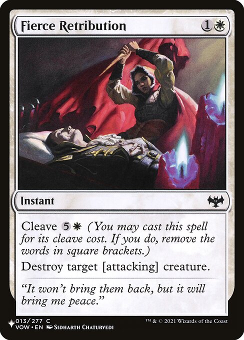Fierce Retribution (VOW-13) [The List]