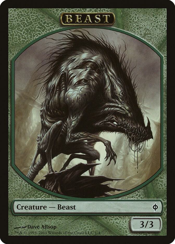 Beast Token (1) [New Phyrexia]
