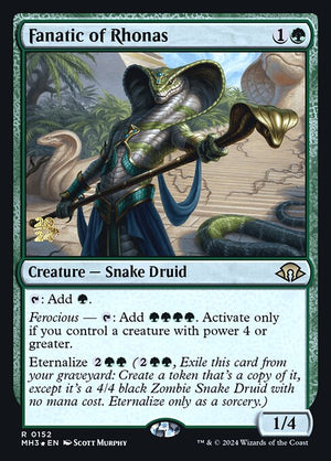 Fanatic of Rhonas (152s) [Modern Horizons 3 Promos]