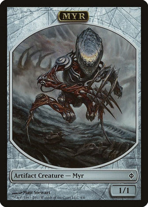 Myr Token (4) [New Phyrexia]