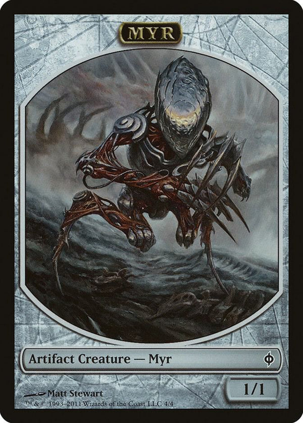 Myr Token (4) [New Phyrexia]