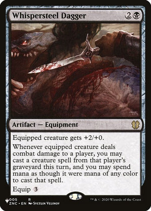 Whispersteel Dagger (ZNC-5) [The List]