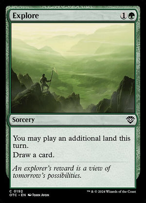 Explore (192) [Outlaws of Thunder Junction Commander]