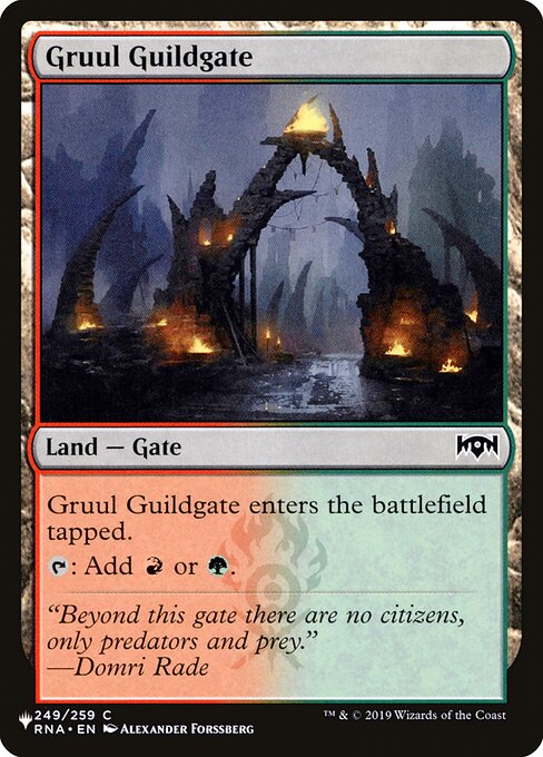 Gruul Guildgate (RNA-249) [The List]