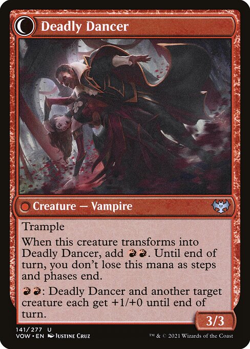 Alluring Suitor // Deadly Dancer (141) [Innistrad: Crimson Vow]