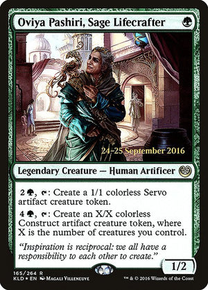 Oviya Pashiri, Sage Lifecrafter (165s) [Kaladesh Promos]