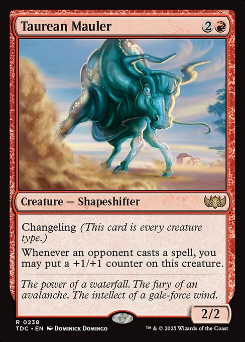Taurean Mauler (238) [Tarkir: Dragonstorm Commander]