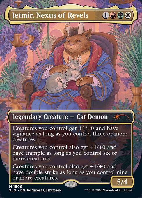 Jetmir, Nexus of Revels // Jetmir, Nexus of Revels (1555) [Secret Lair Drop] [Borderless]