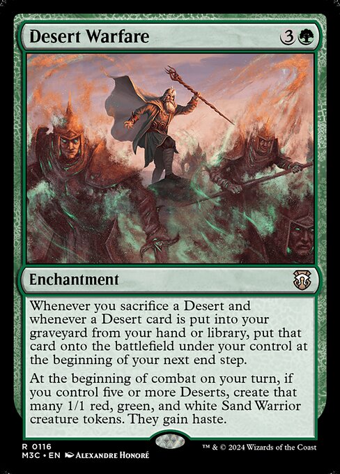Desert Warfare (116) [Modern Horizons 3 Commander]