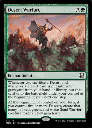 Desert Warfare (116) [Modern Horizons 3 Commander]